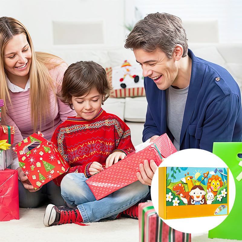 Zestaw do samodzielnego wykonania naklejek 3D EVA dla dzieci