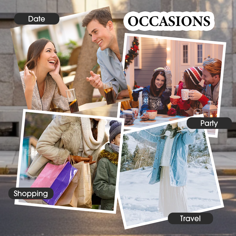 🔥🔥Damowa kurtka puchowa z kapturem i rękawami z dzianiny patchworkowej