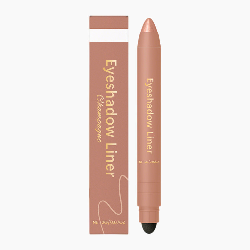 2 w 1 Cień do powiek i eyeliner z pędzelkiem do rozcierania