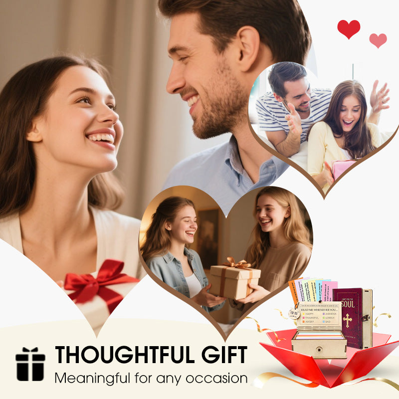 🔥🔥Pudełko z wersami biblijnymi o wierze🎁