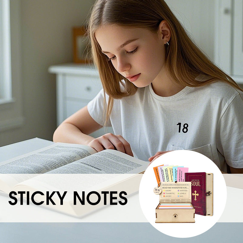 🔥🔥Pudełko z wersami biblijnymi o wierze🎁