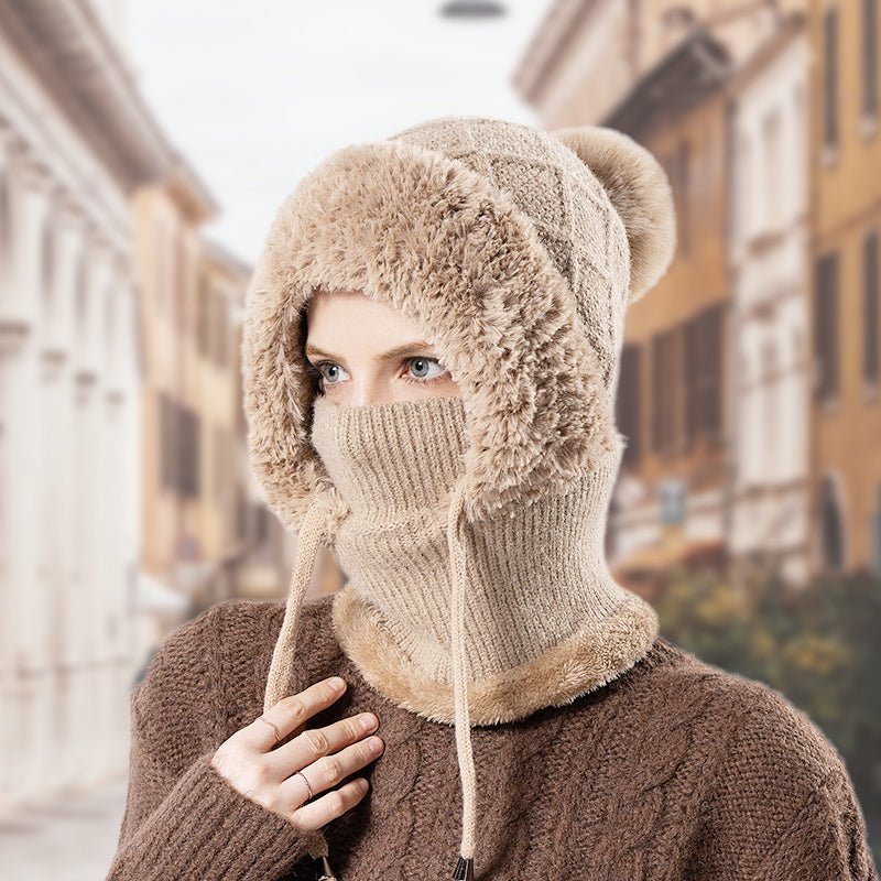 🔥Zimowa kominiarka 3 w 1 dla kobiet