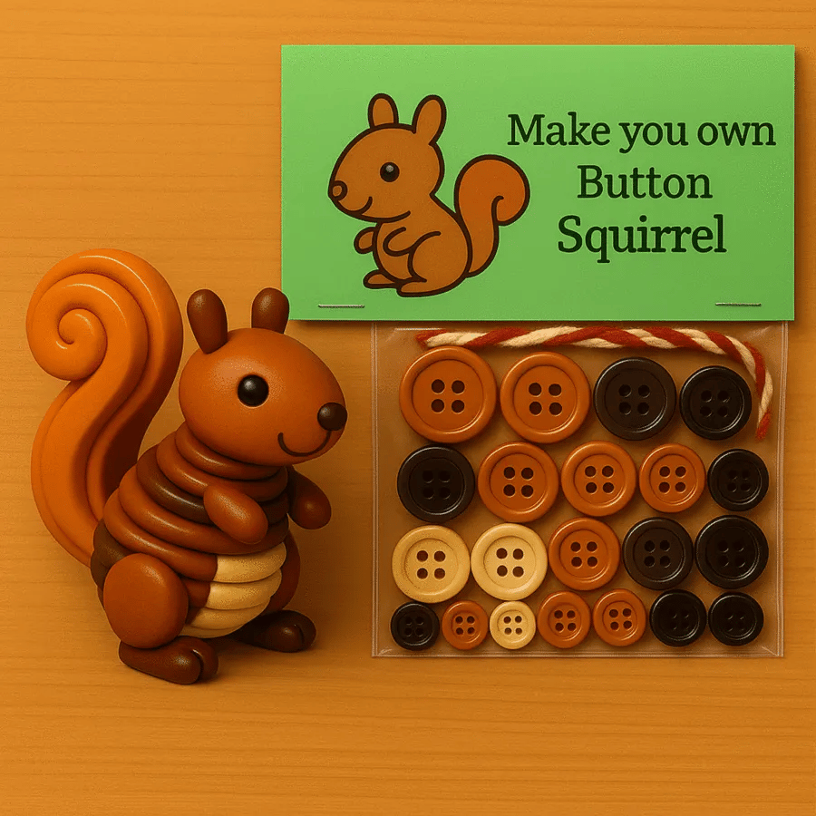 🎄Wczesna wyprzedaż świąteczna 40% ZNIŻKI🎁Ozdoby świąteczne DIY w kształcie zwierzątek z guzików