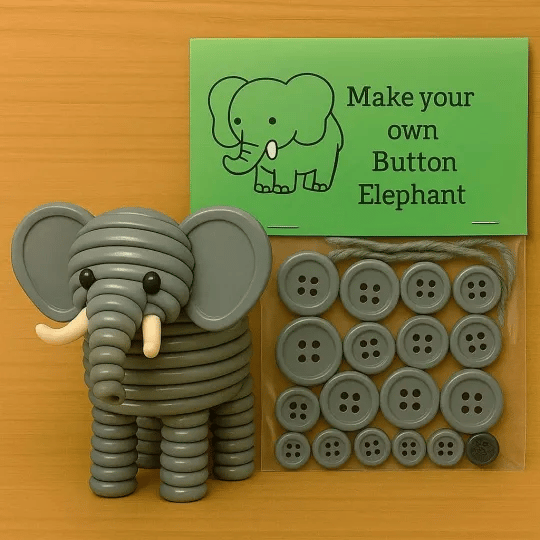 🎄Wczesna wyprzedaż świąteczna 40% ZNIŻKI🎁Ozdoby świąteczne DIY w kształcie zwierzątek z guzików