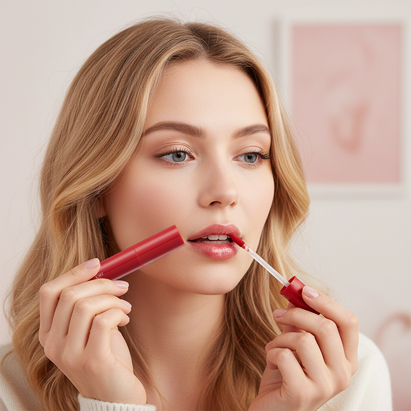 Lustrzany błyszczący pomadka do ust