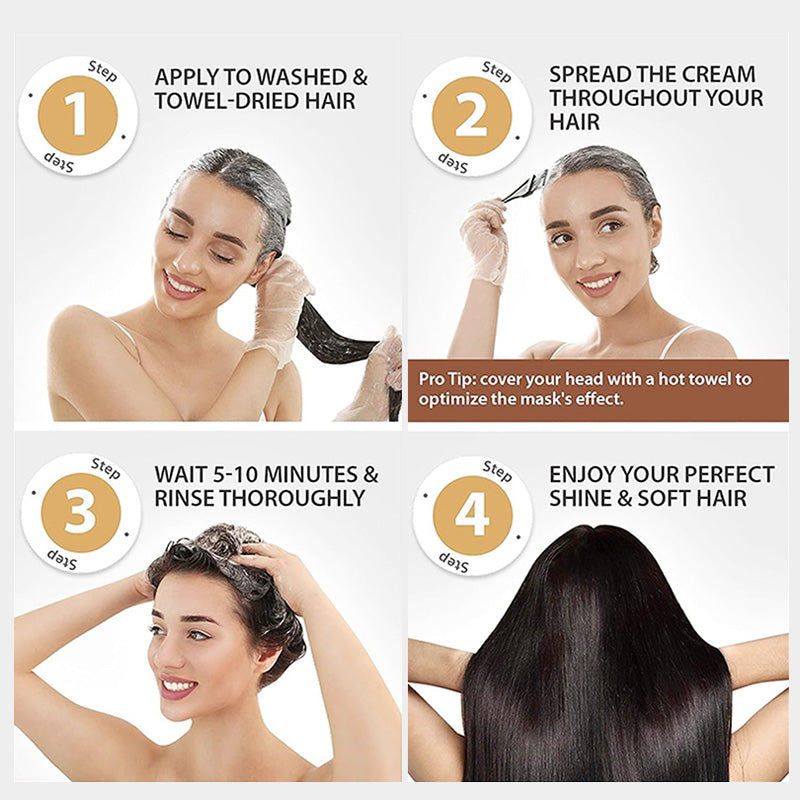 ✨Luksusowa głęboko odżywiająca maska do włosów　