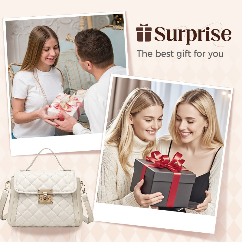 Minimalistyczna pikowana torba designerska