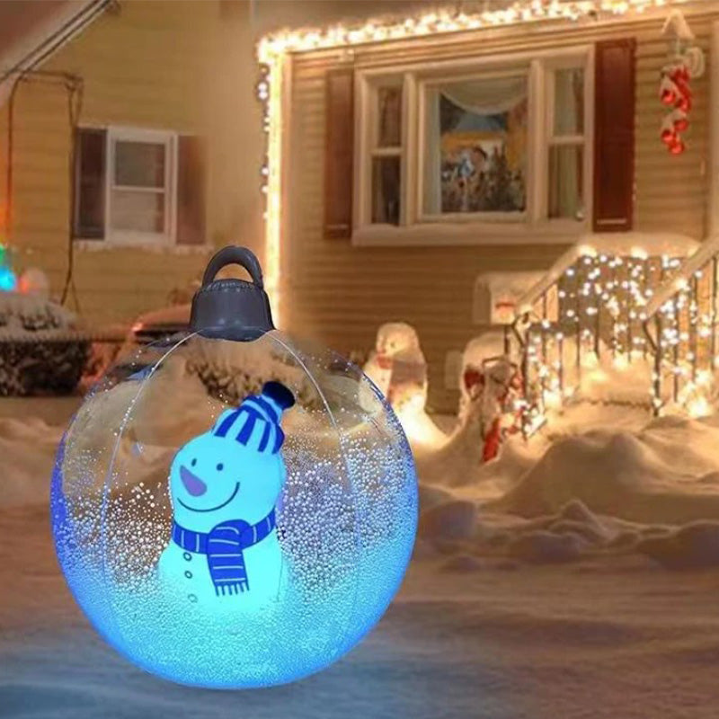 Zewnętrzna świąteczna nadmuchiwana piłka z PVC